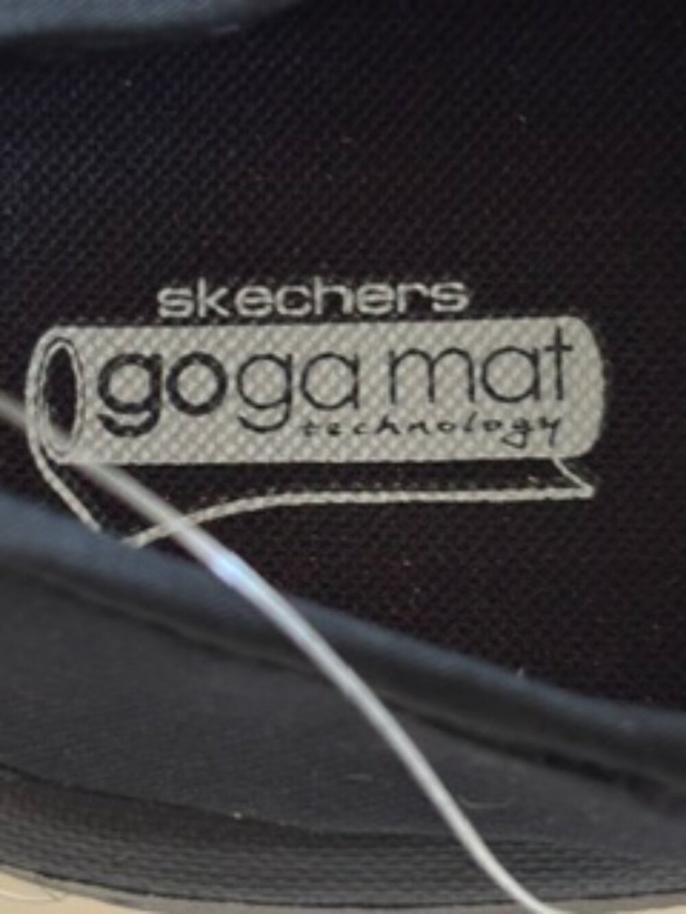 Skechers woman black casual flats slip-on sz 9 NWT - Picture 5 of 6